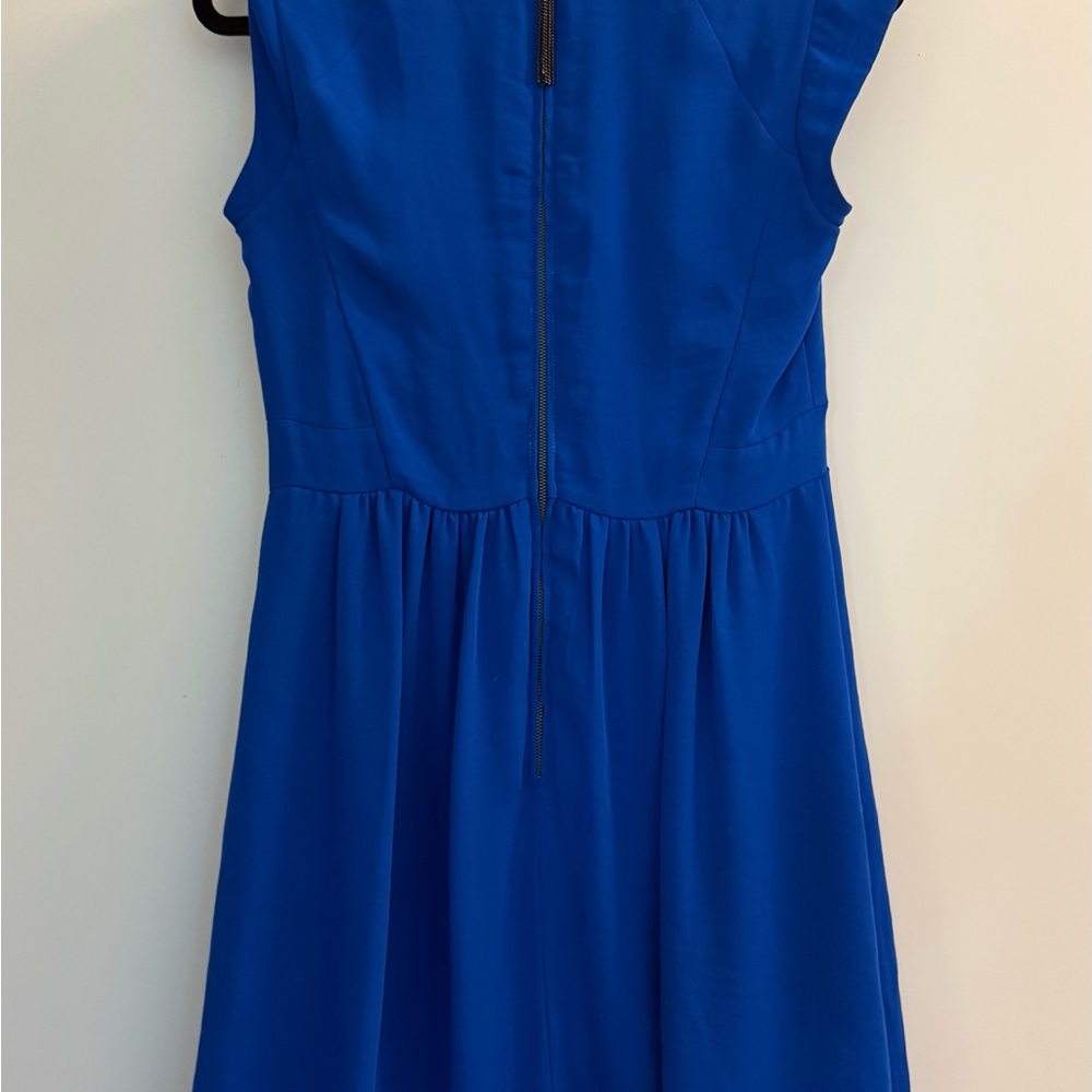 Rebecca Taylor Vibrant Blue Mini Dress - Picture 2 of 4